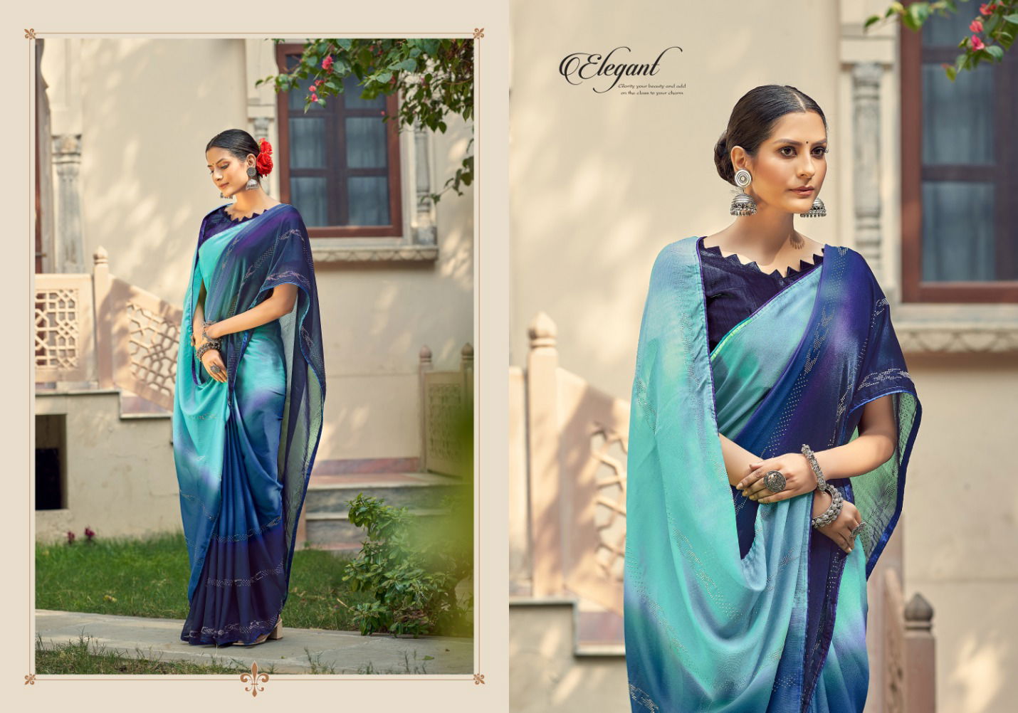 Ynf Shein Swarovski Daily Wear Sarees Catalog
